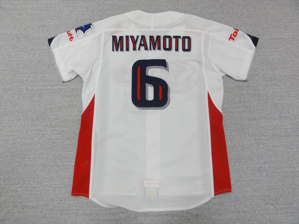 新作入荷，得価 球春到来 ZETT製 ヤクルトスワローズ 宮本 慎也#6仕様 ユニフォーム(応援ユニフォーム、ウエア)｜売買されたオークション情報、yahooの商品情報をアーカイブ公開 - オークファン 応援ユニフォーム、ウエア