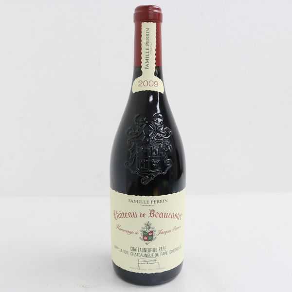 人気セール，定番 Famille Perrin ファミーユ ペラン シャトー ドュ ボーカステル オマ－ジュ ジャック ペラン 2009 750ml X0B0324(その他)｜売買されたオークション情報、yahooの商品情報をアーカイブ公開 - オークファ 赤