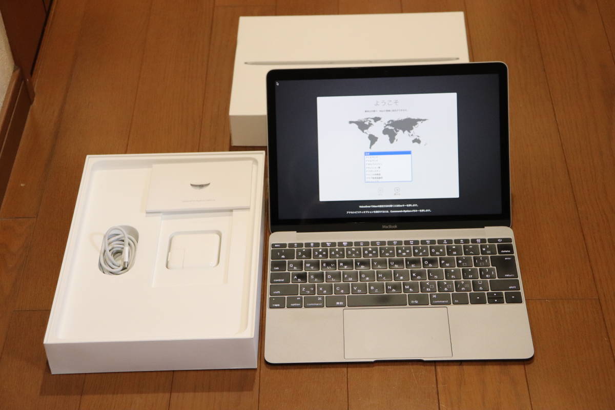 MacBook MJY32J/A 12インチ/CoreM 1.1G/256G/8G/スペースグレイ