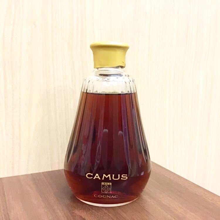 【未開栓】CAMUS Baccarat Carafe カミュ カラフェ バカラ 替え栓付き オールドボトル 700mL 40% ブランデー コニャック 洋酒 古酒 / DI5 カミュ カラフェ バカラ 40度 未開封古酒 POUR