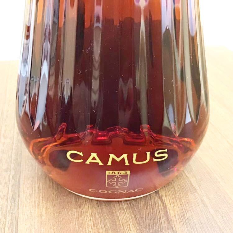 【未開栓】CAMUS Baccarat Carafe カミュ カラフェ バカラ 替え栓付き オールドボトル 700mL 40% ブランデー コニャック 洋酒 古酒 / DI5 カミュ カラフェ バカラ 40度 未開封古酒 POUR