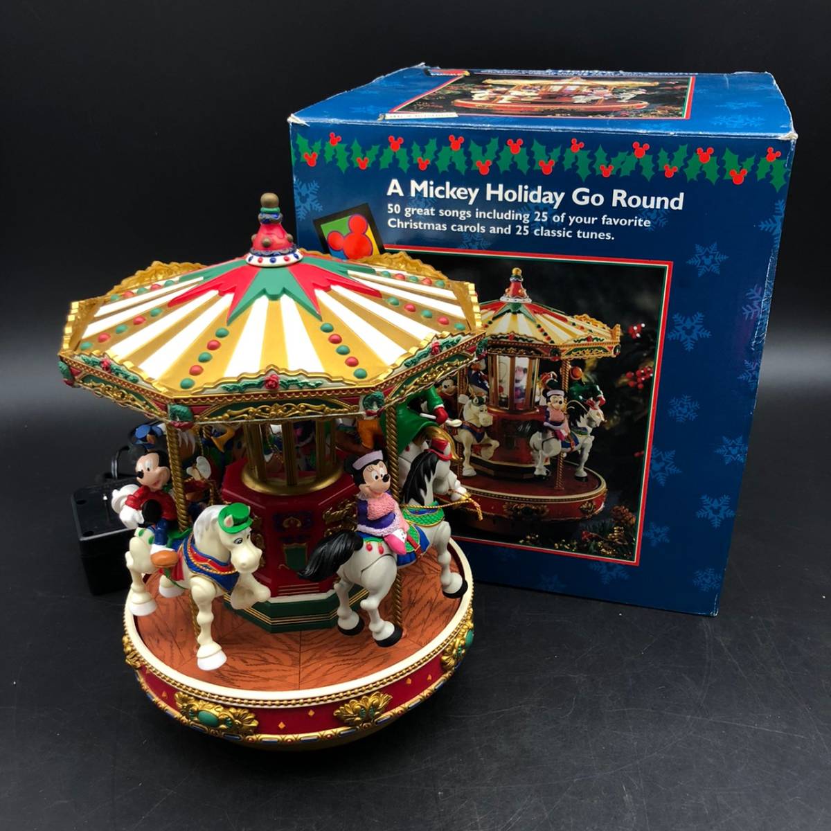 jr A Mickeyholiday Goround ディズニー メリーゴーランド ディズニー 売買されたオークション情報 Yahooの商品情報をアーカイブ公開 オークファン Aucfan Com