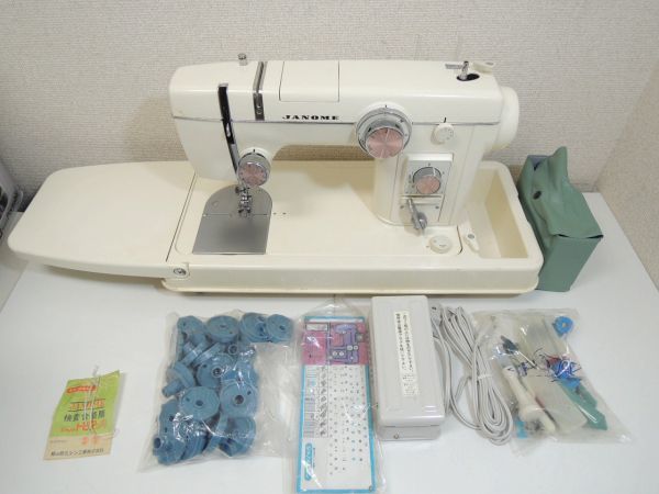 動作未確認 JANOME ジャノメ トピアA エース 802 ミシン 本体