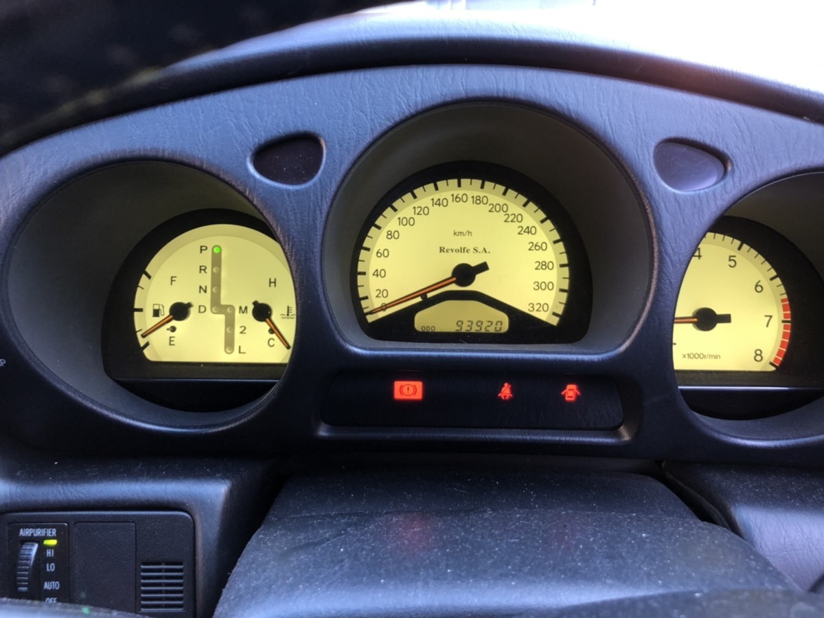 アリスト JZS161 320km スピード メーター RevolfeS.A. JZS16 *よ 