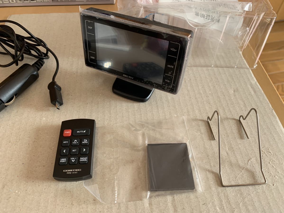 送料無料☆コムテック ZERO 701V GPSレーダー探知機 ドライブ