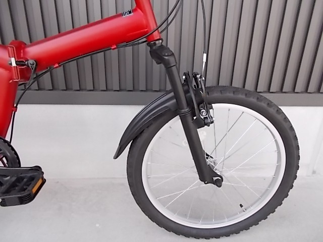 ①スタ売り切り 20インチ 折り畳み自転車 MTB レット 新車 展示車 AJ 