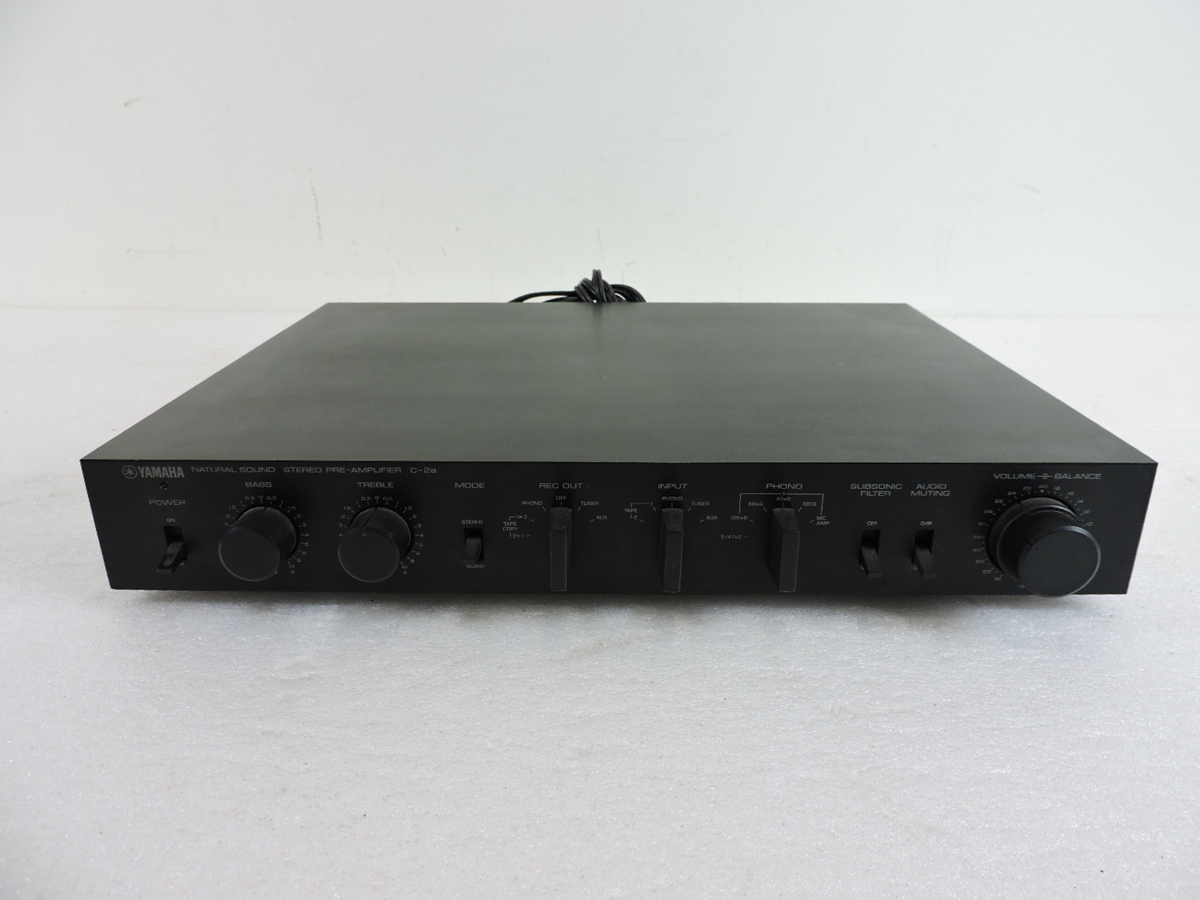 正規新品 YAMAHA コントロールアンプ C-2 整備品