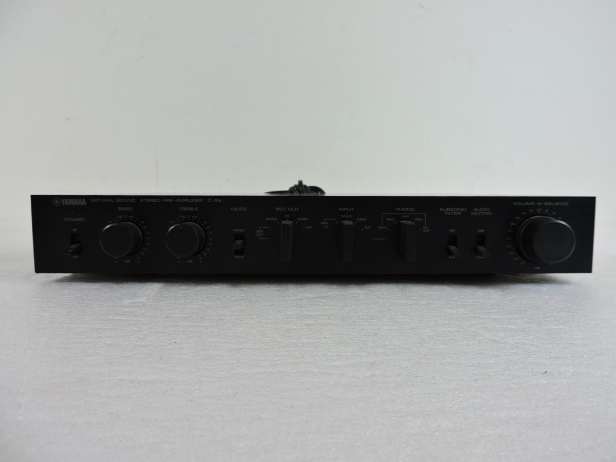 YAMAHA プリアンプ ヤマハ C-2 NS - C-2a : コントロールアンプ SERIES 
