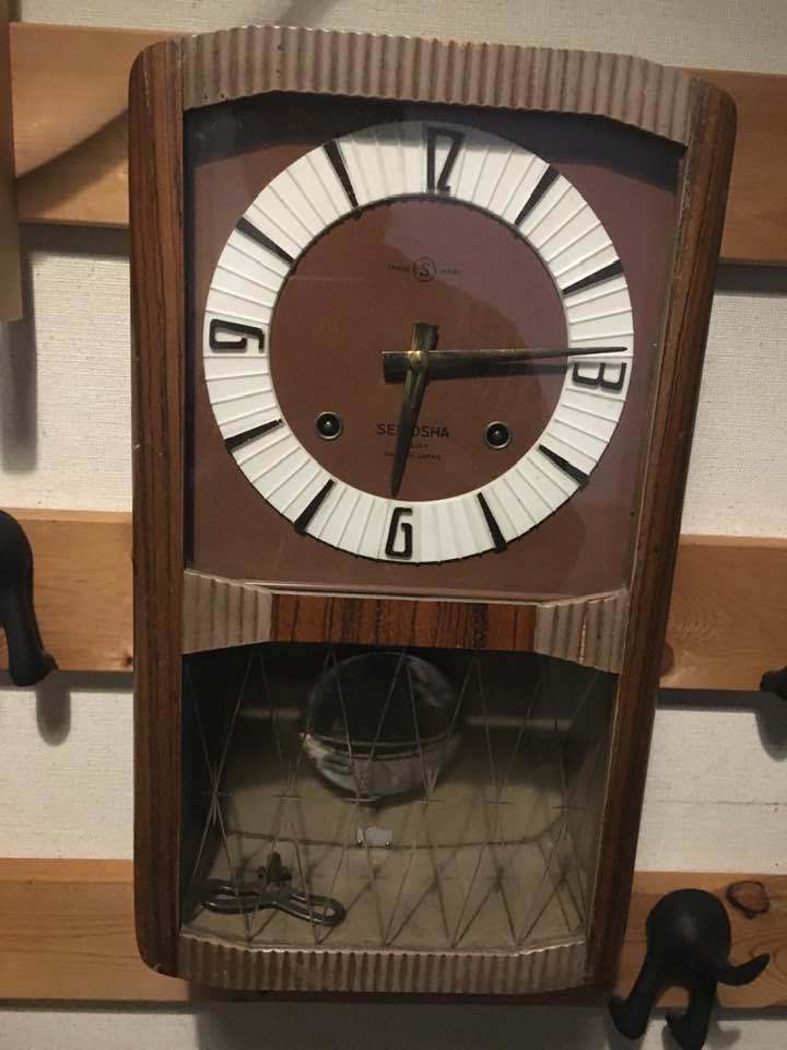 ピラミッドトーク SEIKO CLOCK (セイコークロック) 目覚し時計 電波