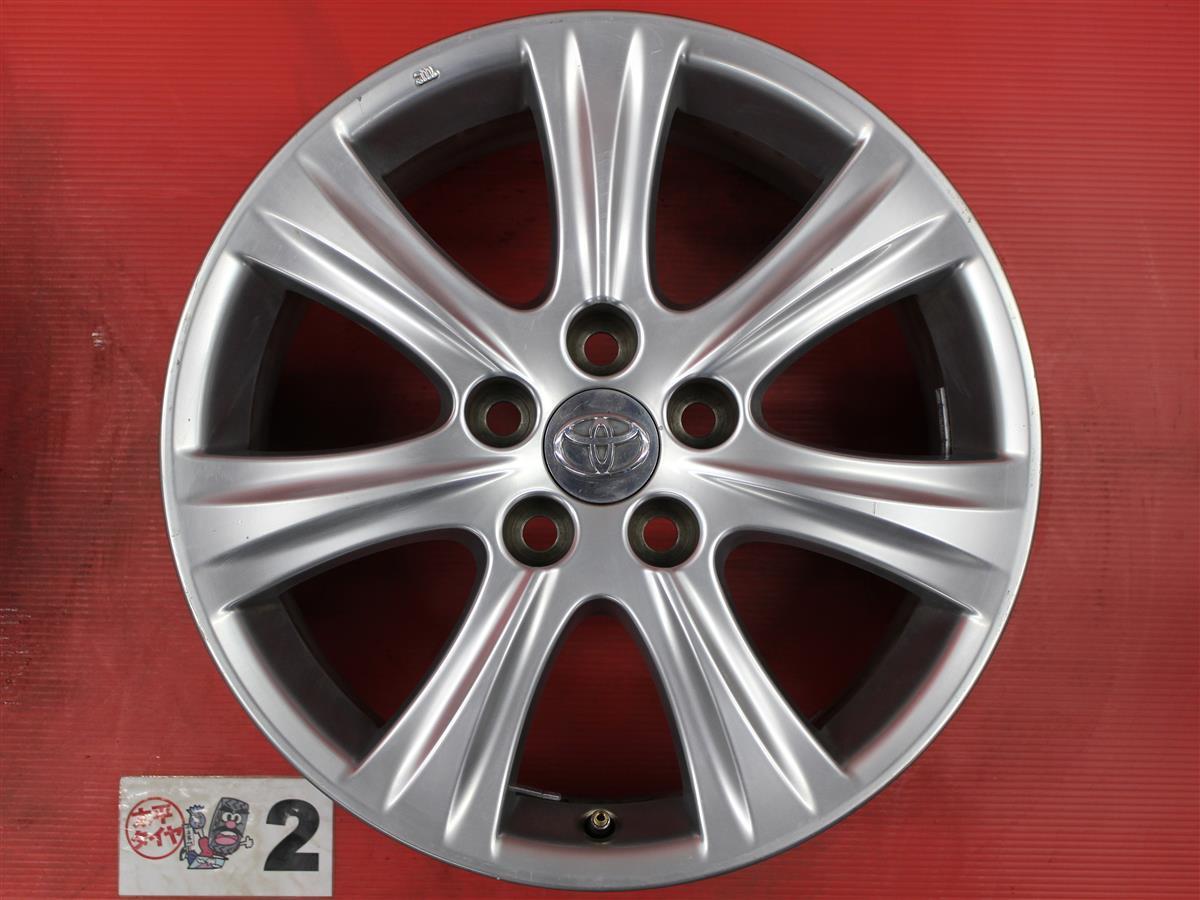 【激安・中古】トヨタ・クラウンマジェスタ(200系)純正アルミホイール★17inch×7.5J +39 PCD114.3 5穴 冬用等オススメの一品！cc17