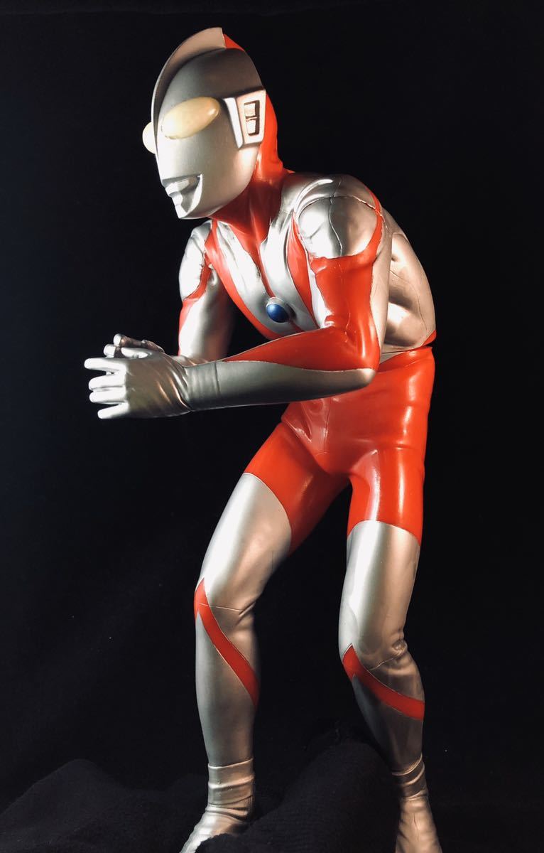 初代ウルトラマン 当時もの バンダイ 限定版 約34cm ビッグソフビ