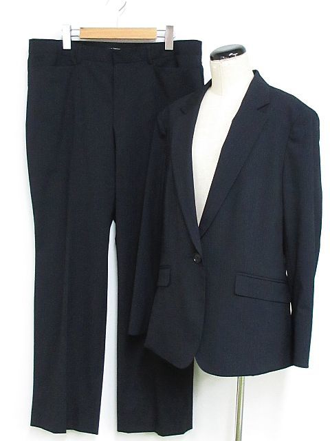 23区 オンワード樫山 美品 パンツ スーツ セットアップ ウール 薄手