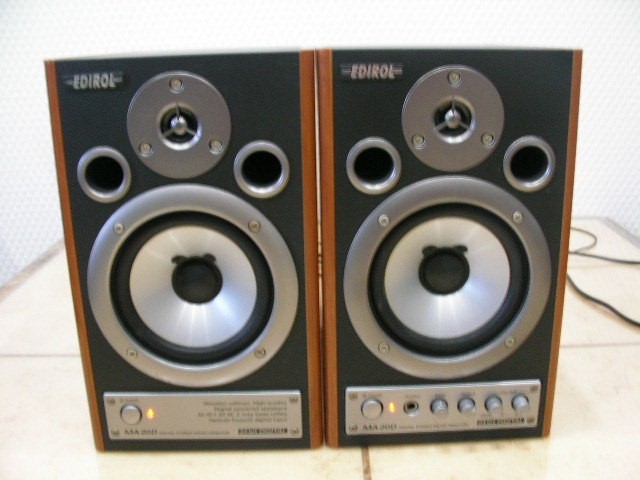 全国送料無料!動作確認済み！ローランド ROLANDMA-20D [デジタル ステレオ マイクロモニター　2本1組]_8