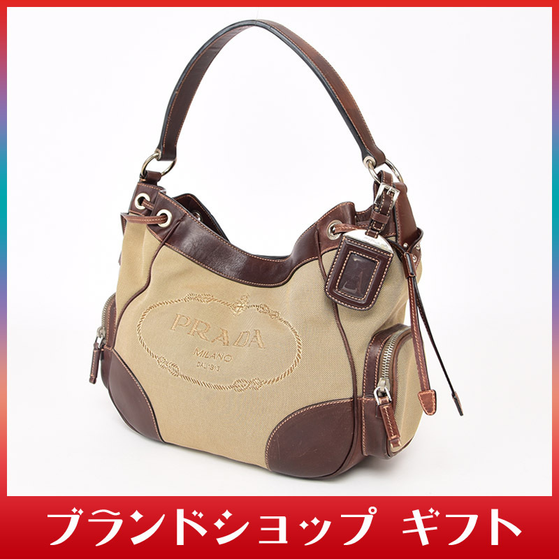 メーカー保証 1円 送料無料 PRADA プラダ ワンショルダーバッグ