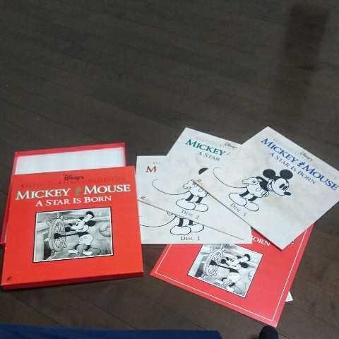 ◇LD盤 ミッキーマウス◇A STAR IS BORN MICKY MOUSE 3枚組 レーザー 