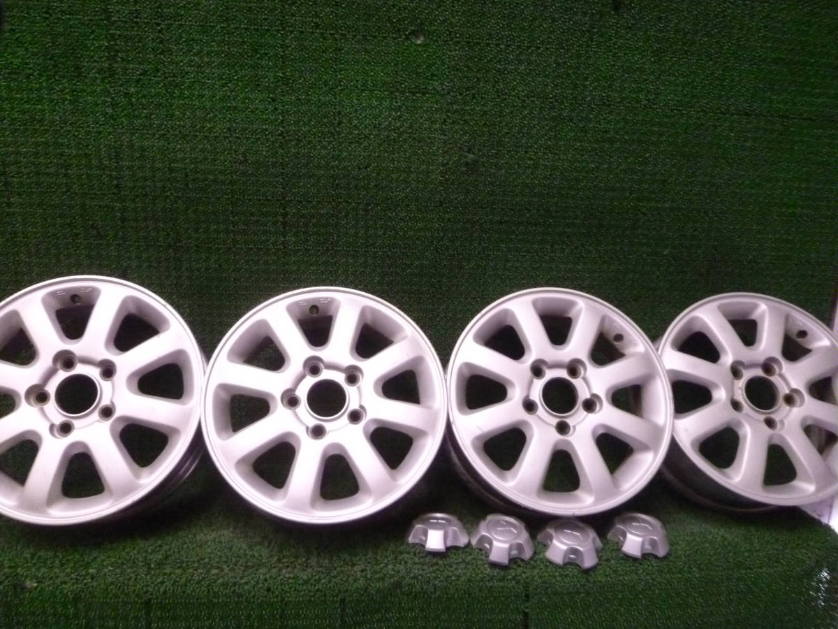 パジェロミニ H56A 三菱 純正 ホイール 15インチ ENKEI製 5J +46 PCD 