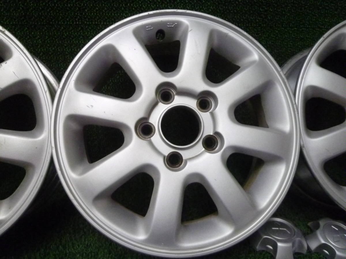 パジェロミニ H56A 三菱 純正 ホイール 15インチ ENKEI製 5J +46 PCD 