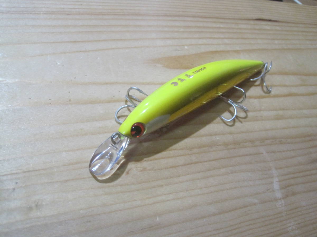 アイマ Ima 魚道110md ミノー ジャークベイト ルアー ヒラメ コチ シーバス ミノー 売買されたオークション情報 Yahooの商品情報をアーカイブ公開 オークファン Aucfan Com