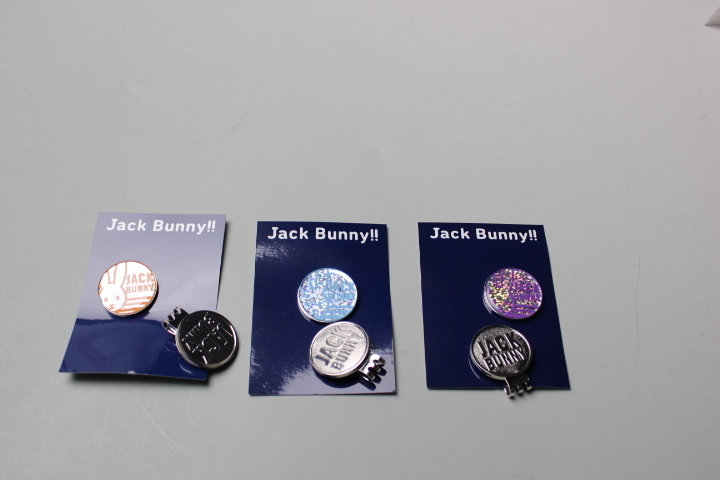 数量限定，正規品 送料188円/ ジャックバニーJack Bunny by PEARLY GATESキラキラ／クリップマーカー UNISEX 3枚 262-9184422 2A950.943.939(クリップマーカー)｜売買されたオークション情報、yahooの商品情報をアーカイブ公開 - ボールマーカー
