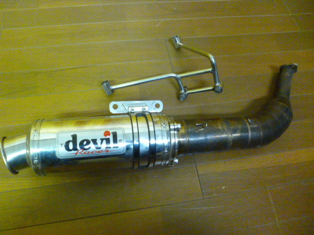 devil デビルマフラー ZZR1100 C D DEVILフルエキゾーストマフラー