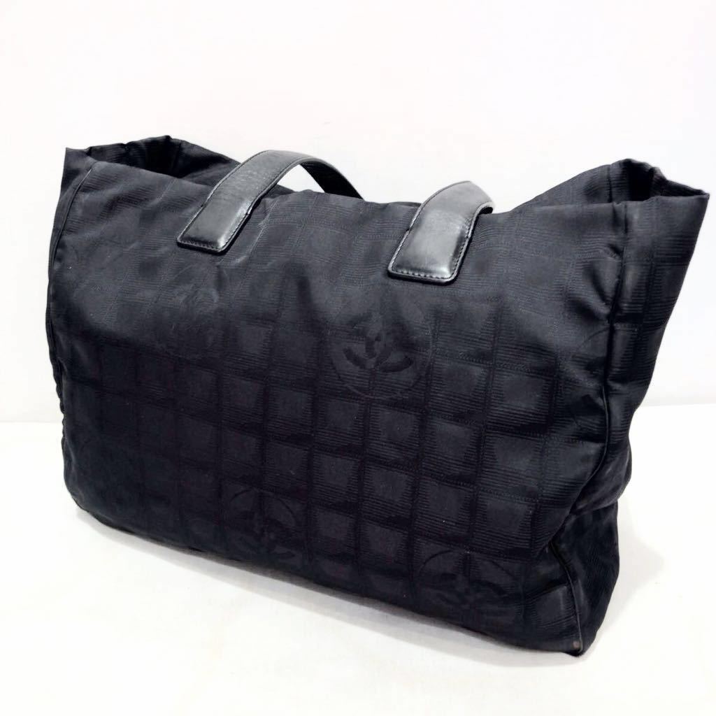 CHANEL】トートバッグ シャネル ニュートラベルライン ココマーク