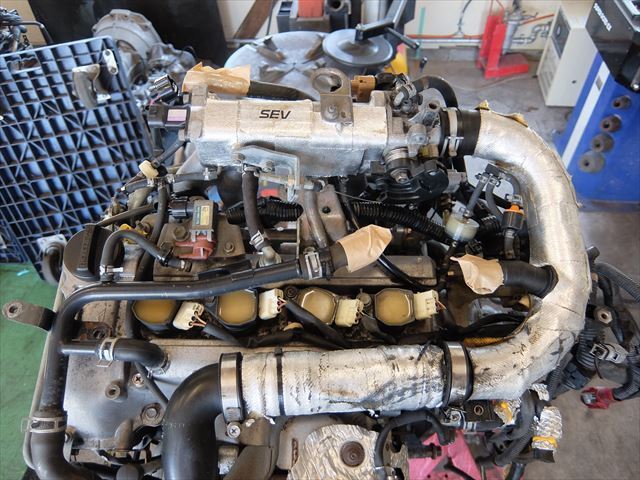 L880K コペン JB-DET　実働エンジン　タービン　補機類付