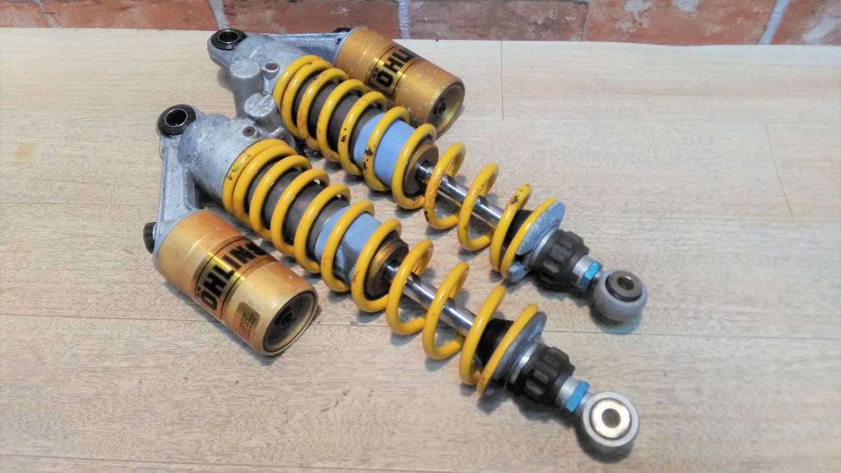 ゼファー400 / ゼファー400X カイ 他 OHLINS オーリンズ KA4150 リア サスペンション リアショック ツインショック 売切り!! Z400FX ZRX400