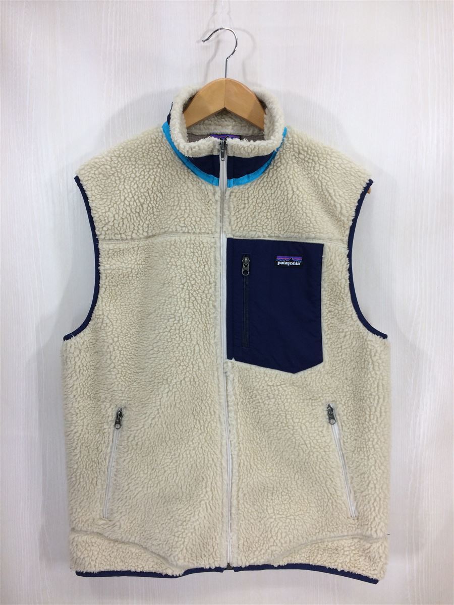 全国無料，2026 patagonia ベスト/M/ポリエステル/WHT/無地(フリース)｜売買されたオークション情報、yahooの商品情報をアーカイブ公開 - オークファン 男性用