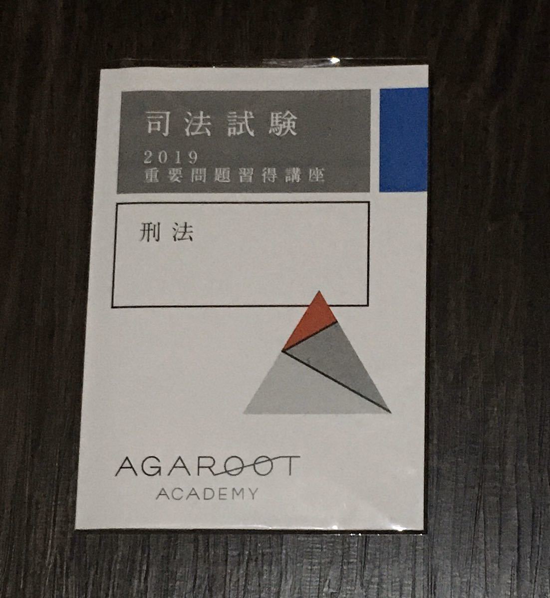 アガルート メルカリ 司法試験 重要問題習得講座 - 司法試験重要問題 