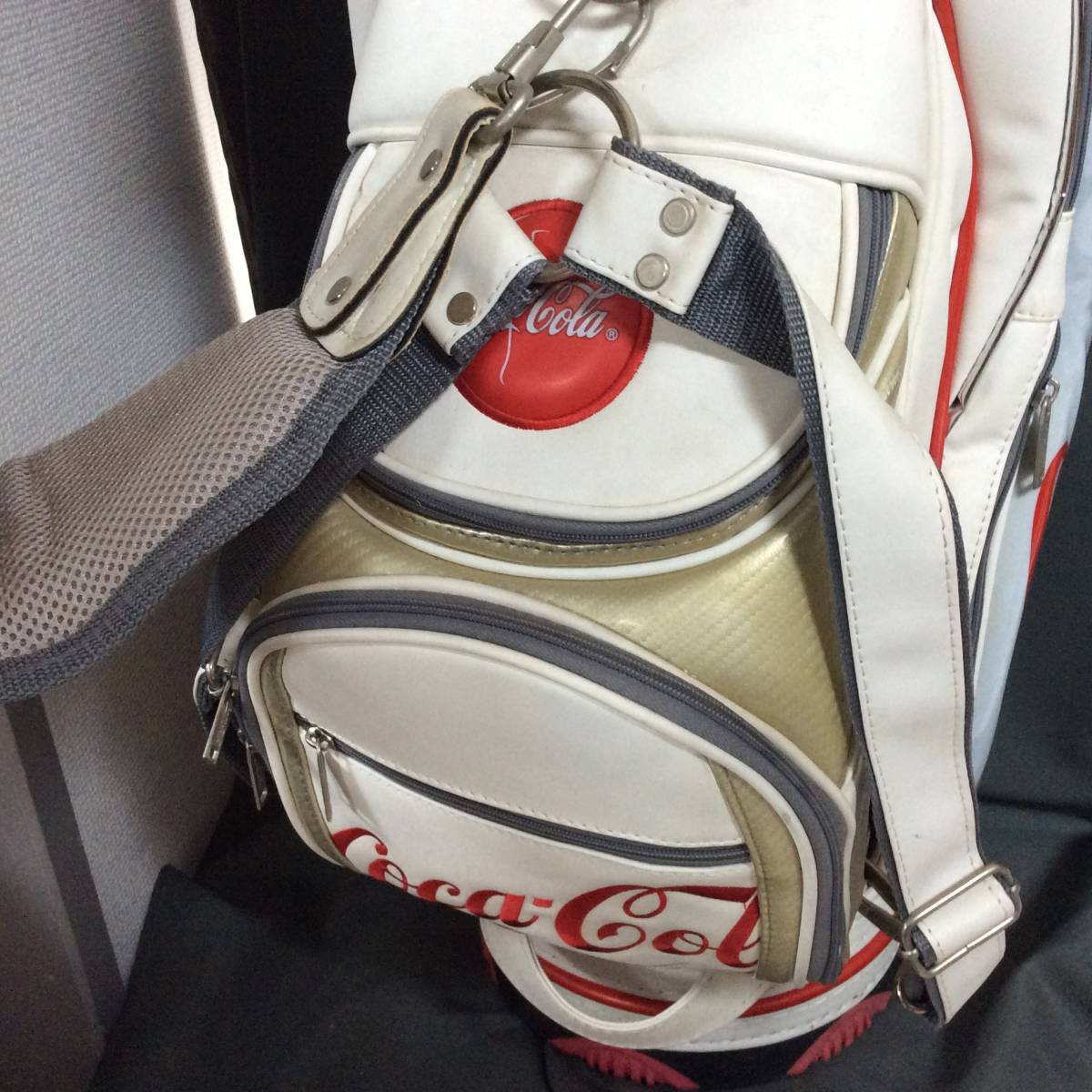 ●○3/11　GJ311-210　ゴルフバッグ　Coca-Cola　コカコーラ　キャディバッグ○●_5