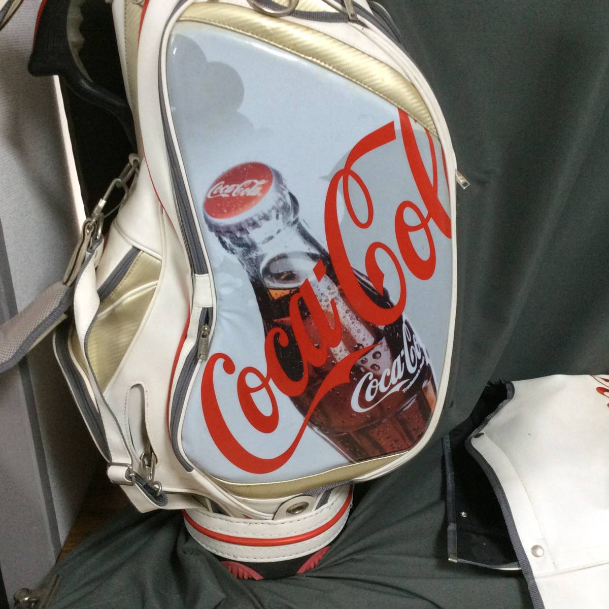 ●○3/11　GJ311-210　ゴルフバッグ　Coca-Cola　コカコーラ　キャディバッグ○●_6
