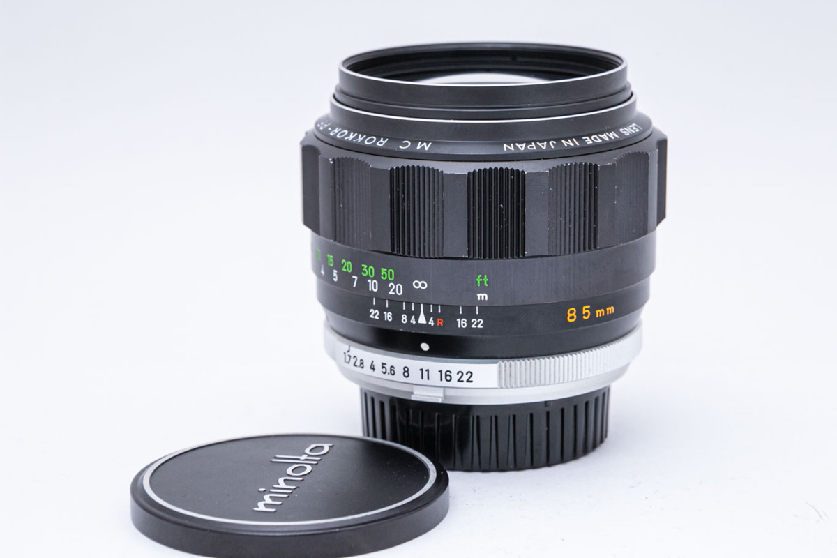 Minolta 85mm MC - Lens Rokkor F1.7 1:1.7 | Review: Quick MC⁄MD for