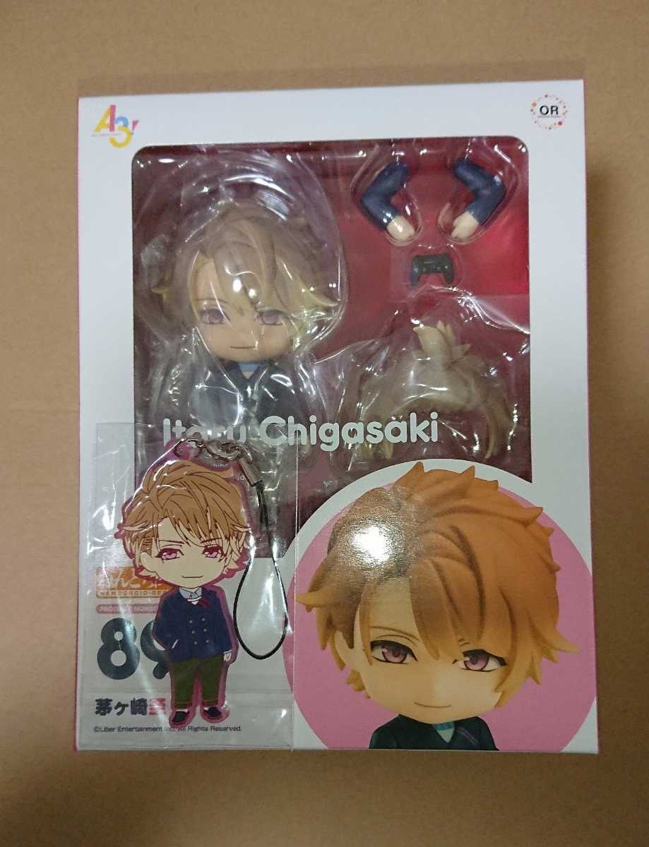 送料込 ねんどろいど A3!【芽ヶ崎至】特典ラバーストラップ付 新品未