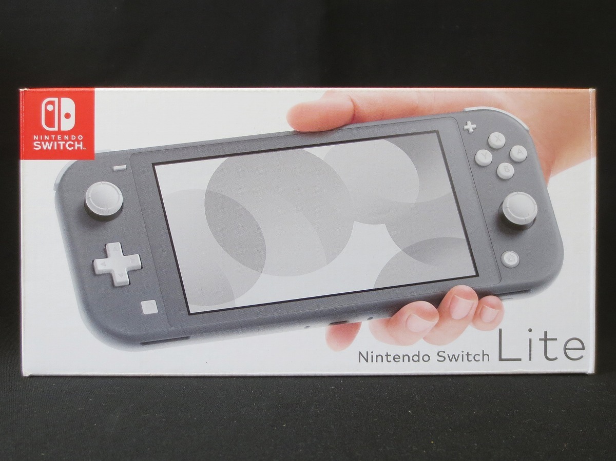 新品・未使用 Nintendo Switch Lite グレー 本体 1円～☆Nintendo Switch Lite本体≪2≫ グレー [ニンテンドースイッチ