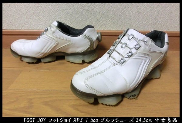 新品，限定SALE FOOT JOY フットジョイ XPS-1 boa ゴルフシューズ 24.5cm(24.5cm)｜売買されたオークション情報、yahooの商品情報をアーカイブ公開 - オークファン 24.5cm