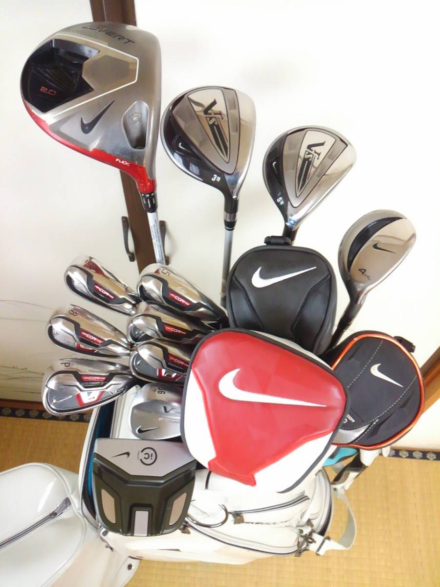 VRS ナイキ NIKE（クラブ）のフリマアイテム一覧 ジュニアセット 大人気モデル NIKE 入門 初心者 メンズゴルフ 12本セット NIKEGOLF ナイキゴルフ Vrs 初心者アスリート向けフルセット（S設定） ハーフ ギア