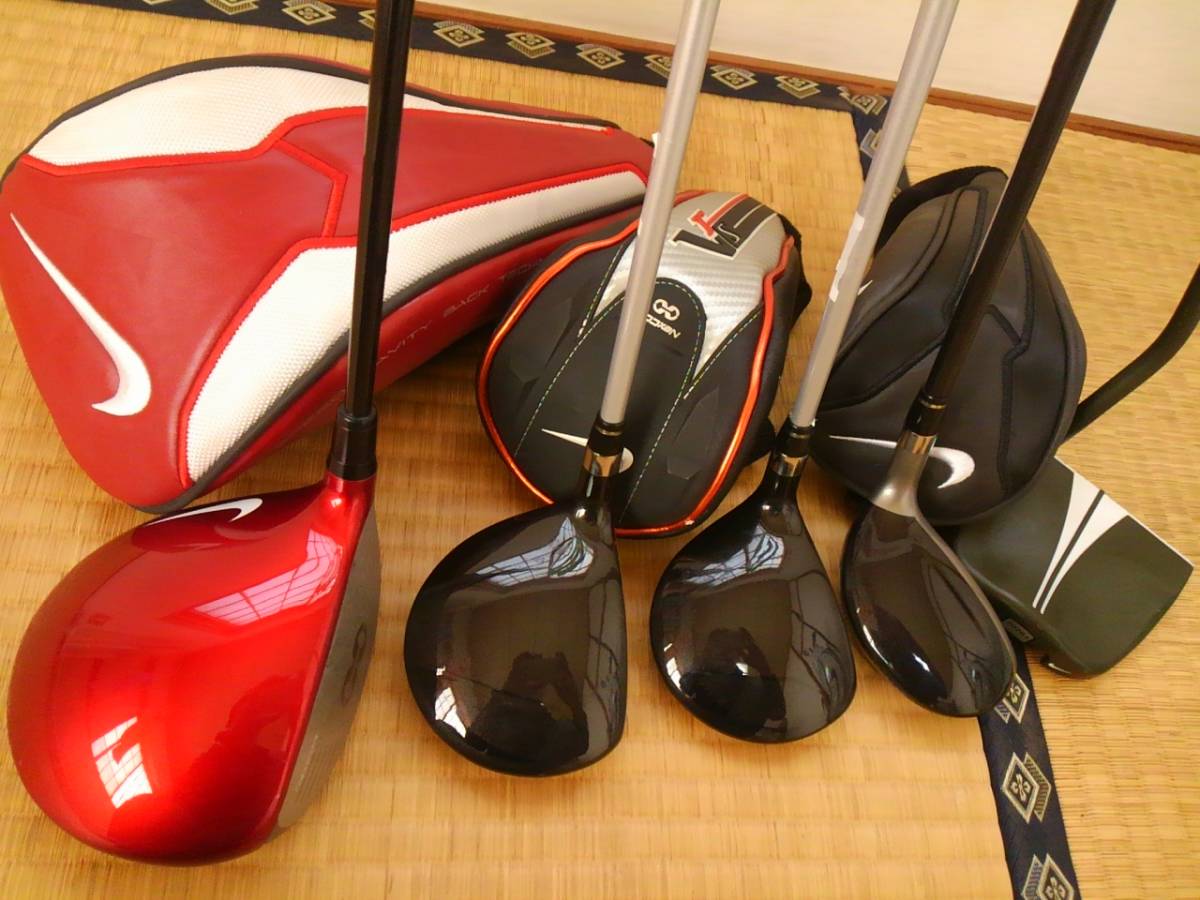 VRS ナイキ NIKE（クラブ）のフリマアイテム一覧 ジュニアセット 大人気モデル NIKE 入門 初心者 メンズゴルフ 12本セット NIKEGOLF ナイキゴルフ Vrs 初心者アスリート向けフルセット（S設定） ハーフ ギア