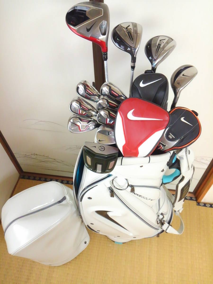 VRS ナイキ NIKE（クラブ）のフリマアイテム一覧 ジュニアセット 大人気モデル NIKE 入門 初心者 メンズゴルフ 12本セット NIKEGOLF ナイキゴルフ Vrs 初心者アスリート向けフルセット（S設定） ハーフ ギア