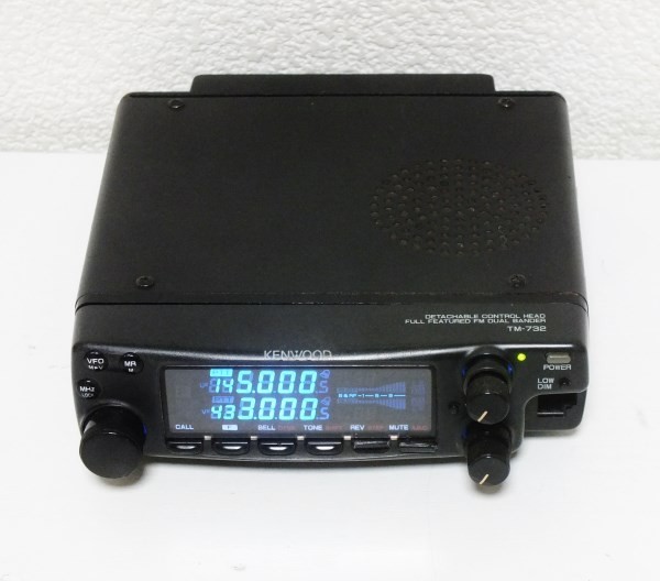 KENWOOD TM-732 144／433MHz 液晶ブルーLED化済み
