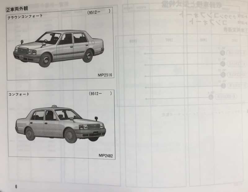 クラウンコンフォート パーツカタログ コンフォート 車検・外装