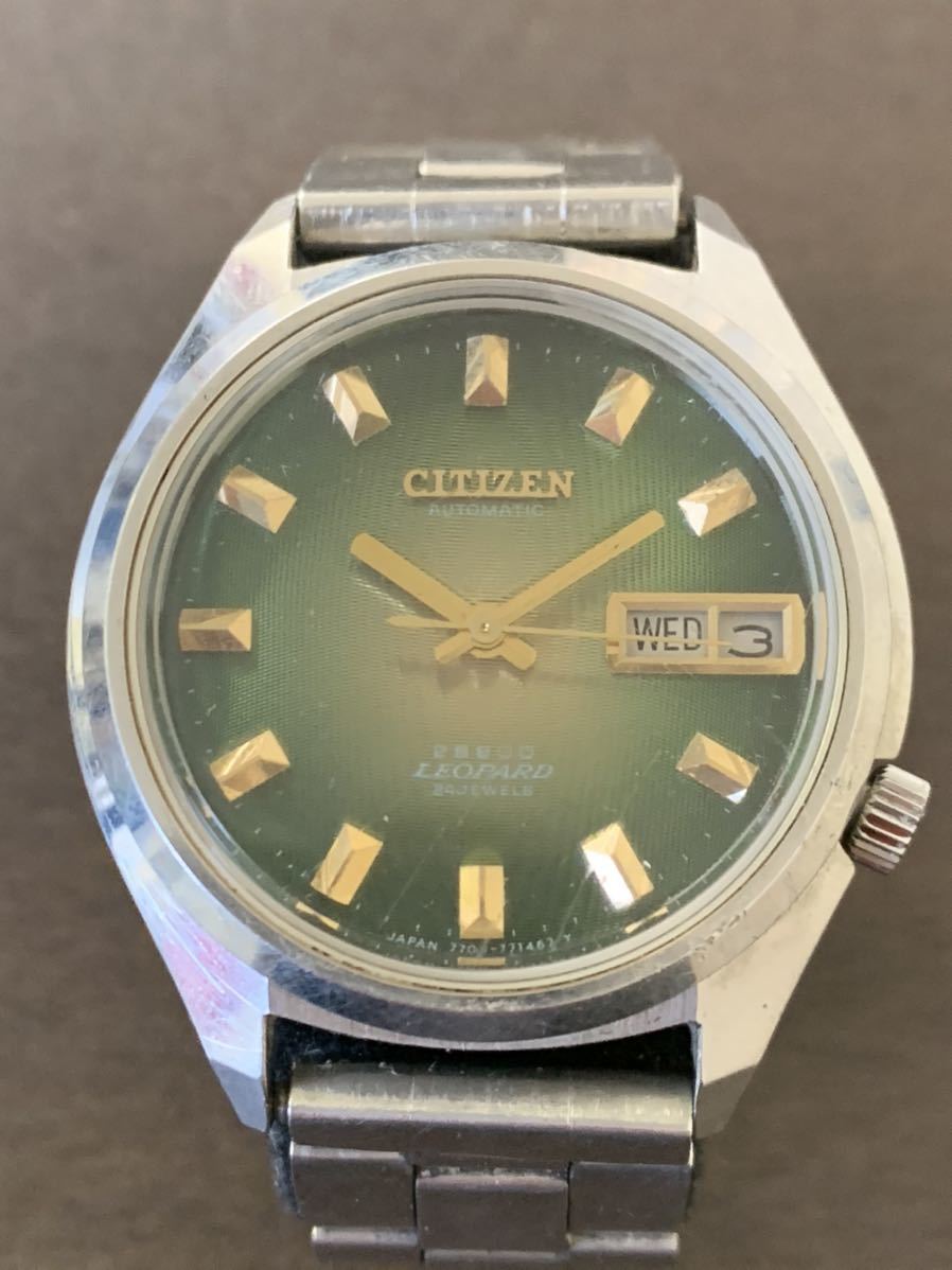 LEOPARD CITIZEN シチズン レオパール 0 Yahoo!オークション 自動巻き