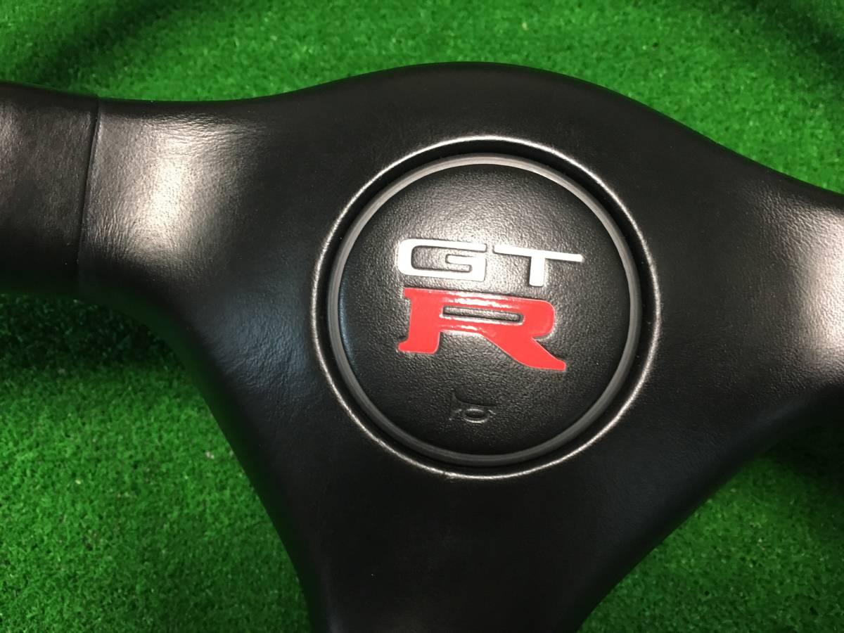 BNR32 スカイライン 32GT-R 後期 純正ステアリング 美品 BNR32