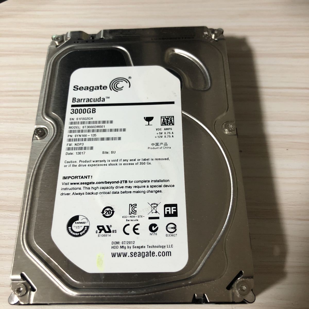 ELECOM エレコム SGD-NZ030UBK 3.0TB HDD 外付けハードディスク