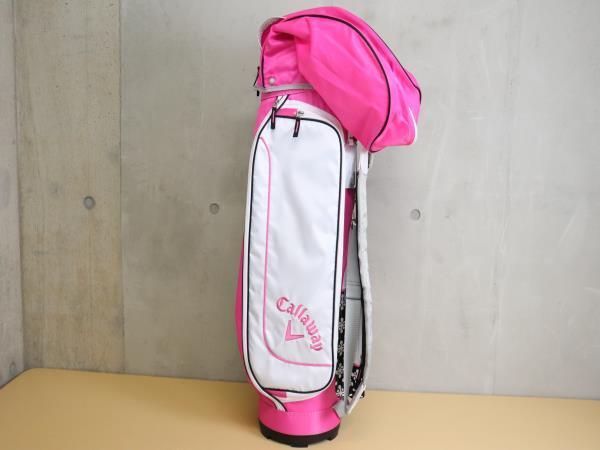  SE030594 Callaway キャロウェイ キャディバック レディース ピンク&times;ホワイト(キャロウェイ)｜売買されたオークション情報、yahooの商品情報をアーカイブ公開 - オークファン キャディバッグ