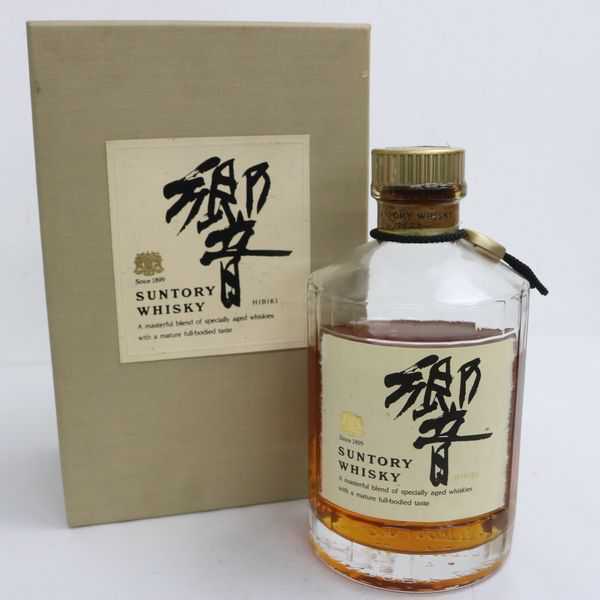 サントリー響 裏ゴールドラベル 未開栓 箱あり。 液面低下 ☆SUNTORY