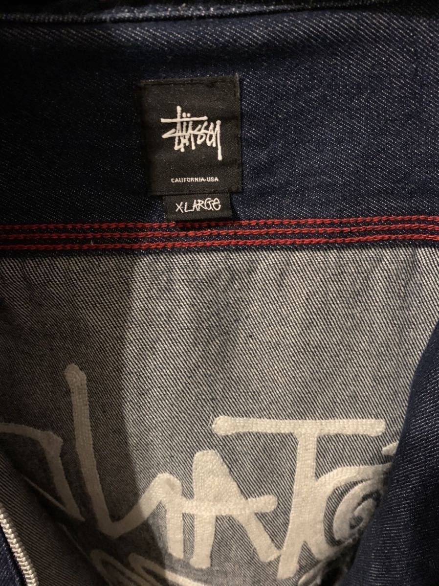 大得価，低価 STUSSYデニムジャケット(ジャンパー、ブルゾン)｜売買されたオークション情報、yahooの商品情報をアーカイブ公開 - オークファン 男性用