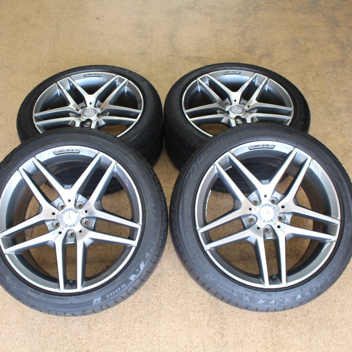 メルセデスベンツ W222 AMG スポーツパッケージ 純正 19インチ 美品 