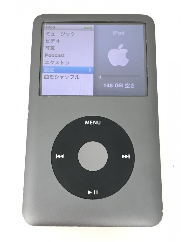 ジャンク品】iPod CLASSIC 160GB