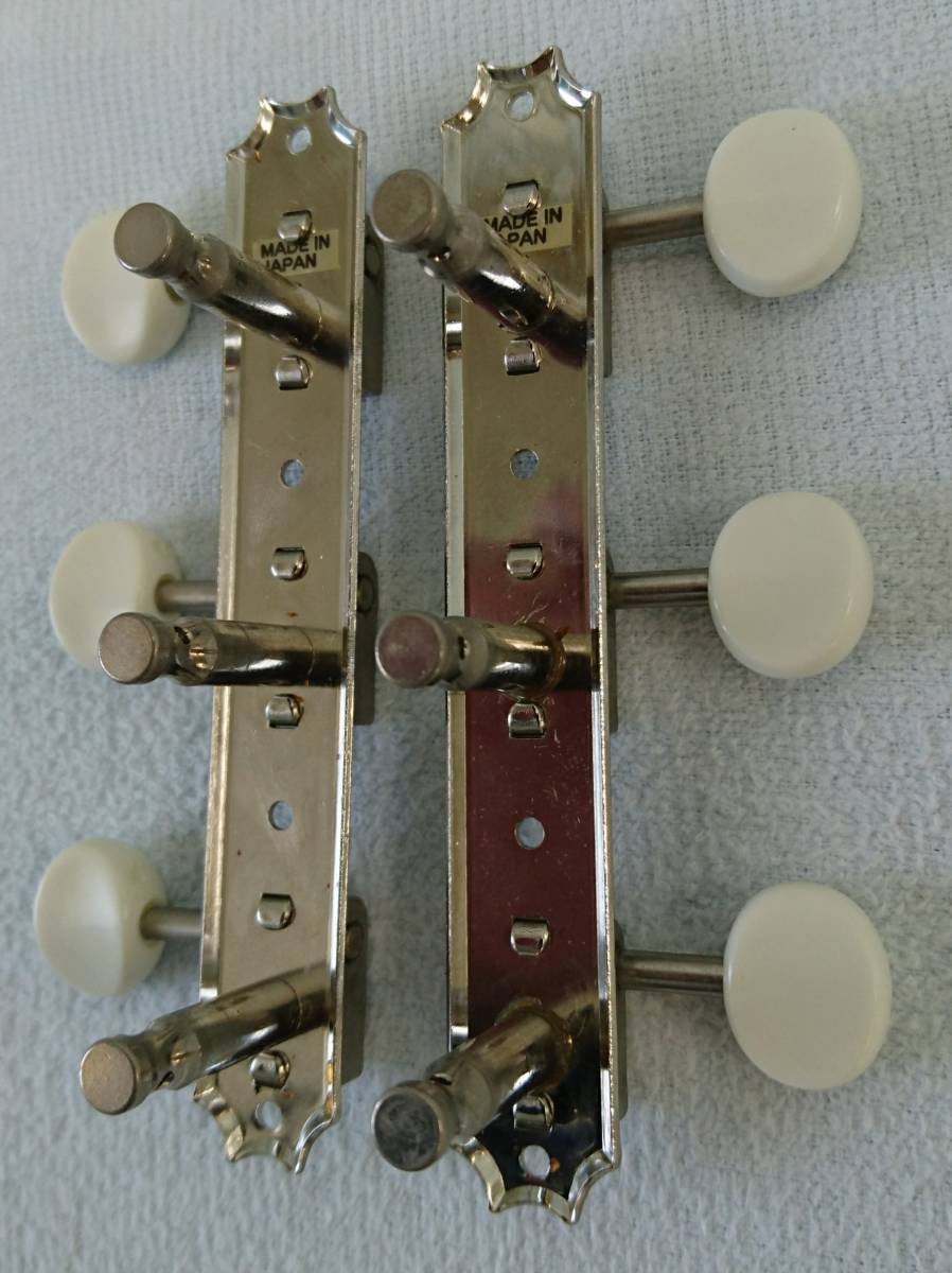 クルーソンタイプ - 3連ギターペグ 3SD ニッケル 有限会社バードランド