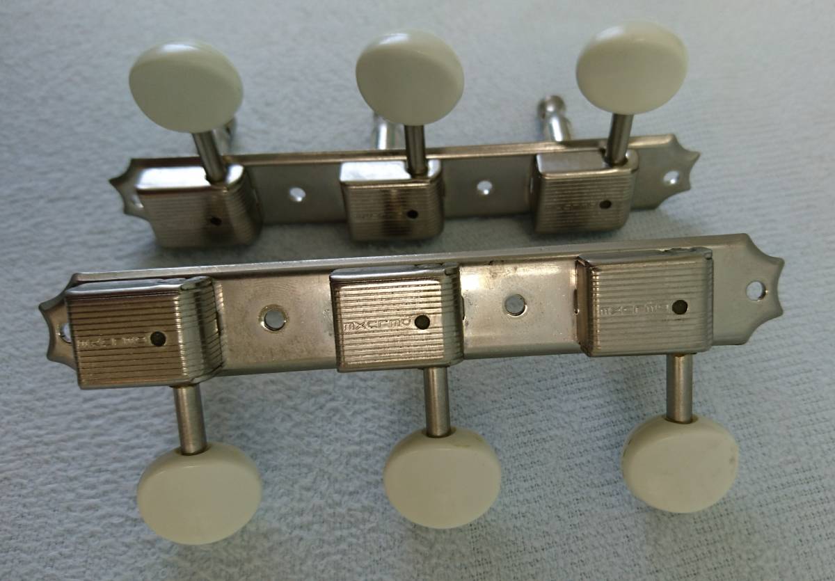 クルーソンタイプ - 3連ギターペグ 3SD ニッケル 有限会社バードランド